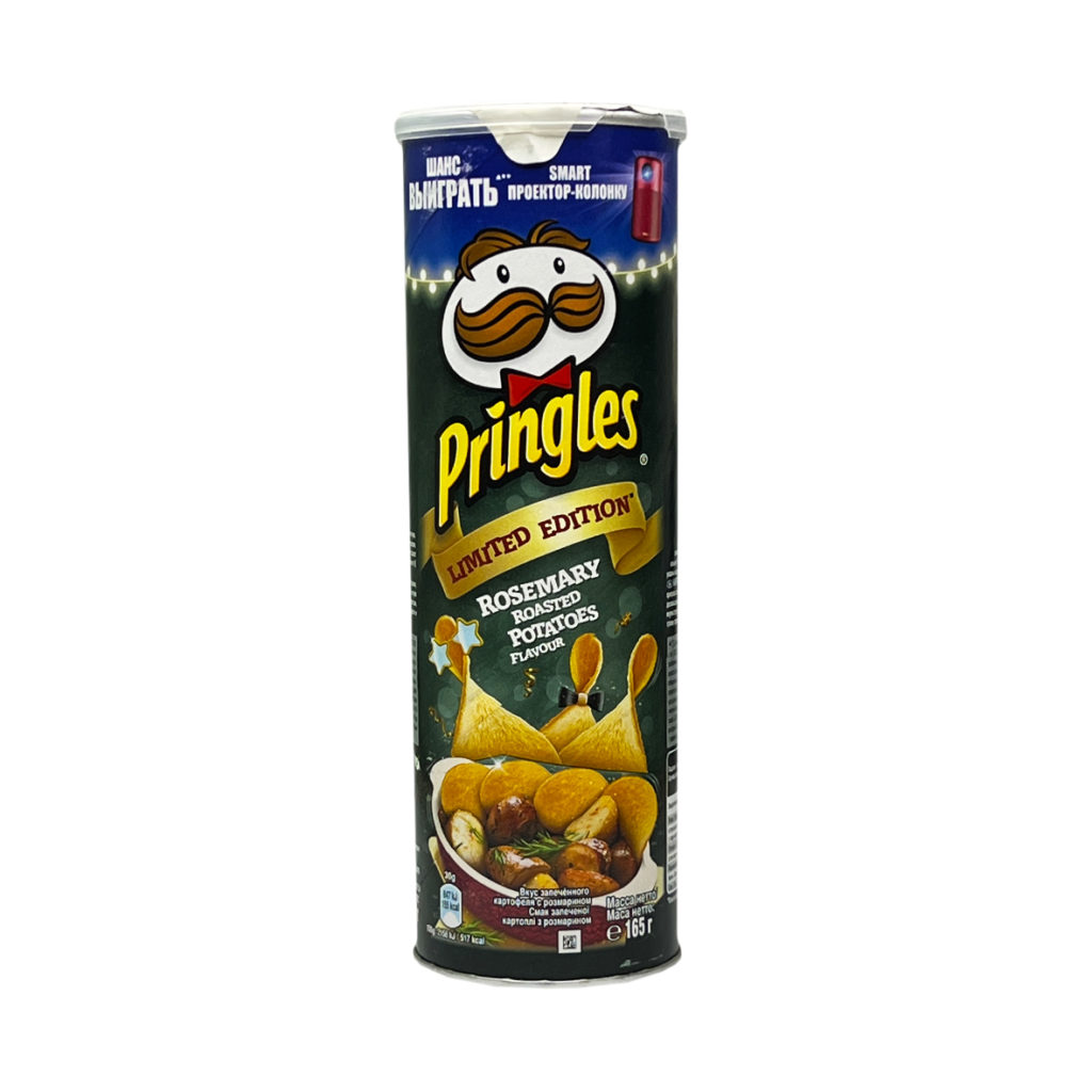 Чипсы Pringles со вкусом запечённого картофеля с розмарином 165г