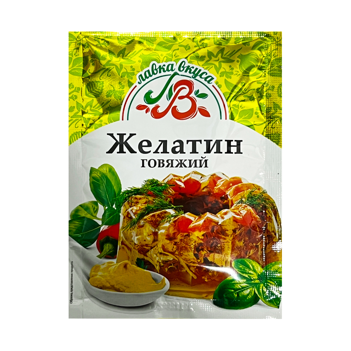 Желатин Лавка вкуса говяжий 15г