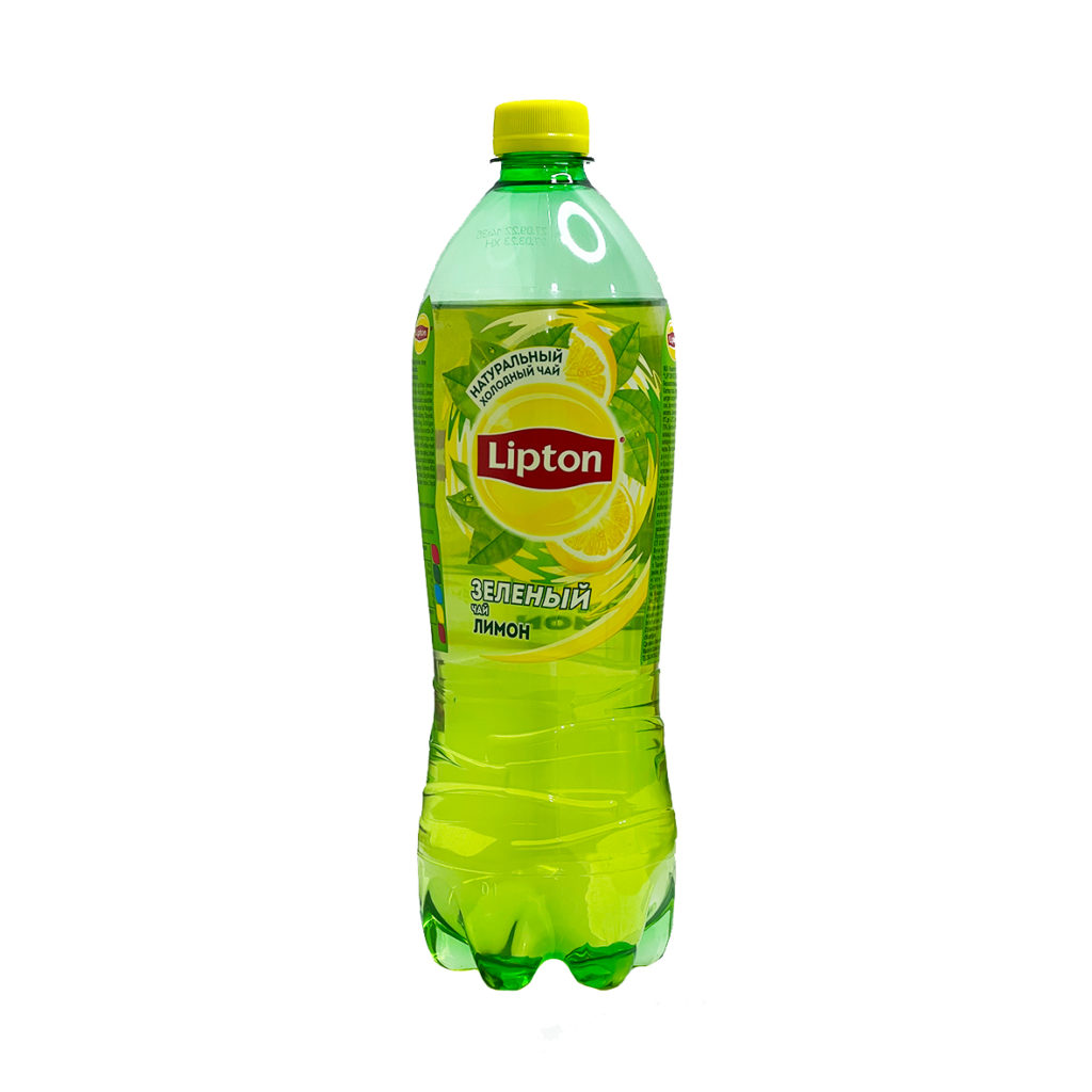 Холодный чай Lipton зеленый Лимон 1л