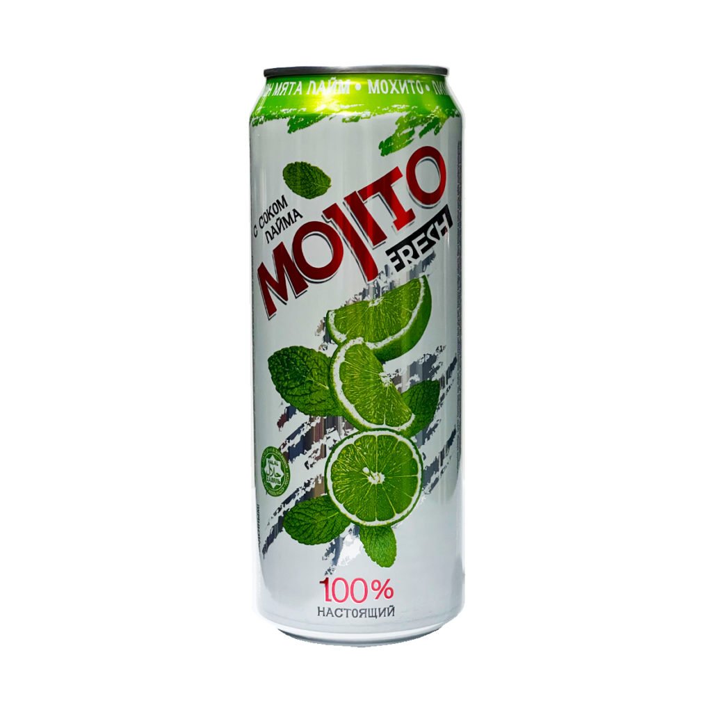 Напиток сильногазированный Mojito Fresh Мохито с соком лайма 0,45л |  Parhato.ru