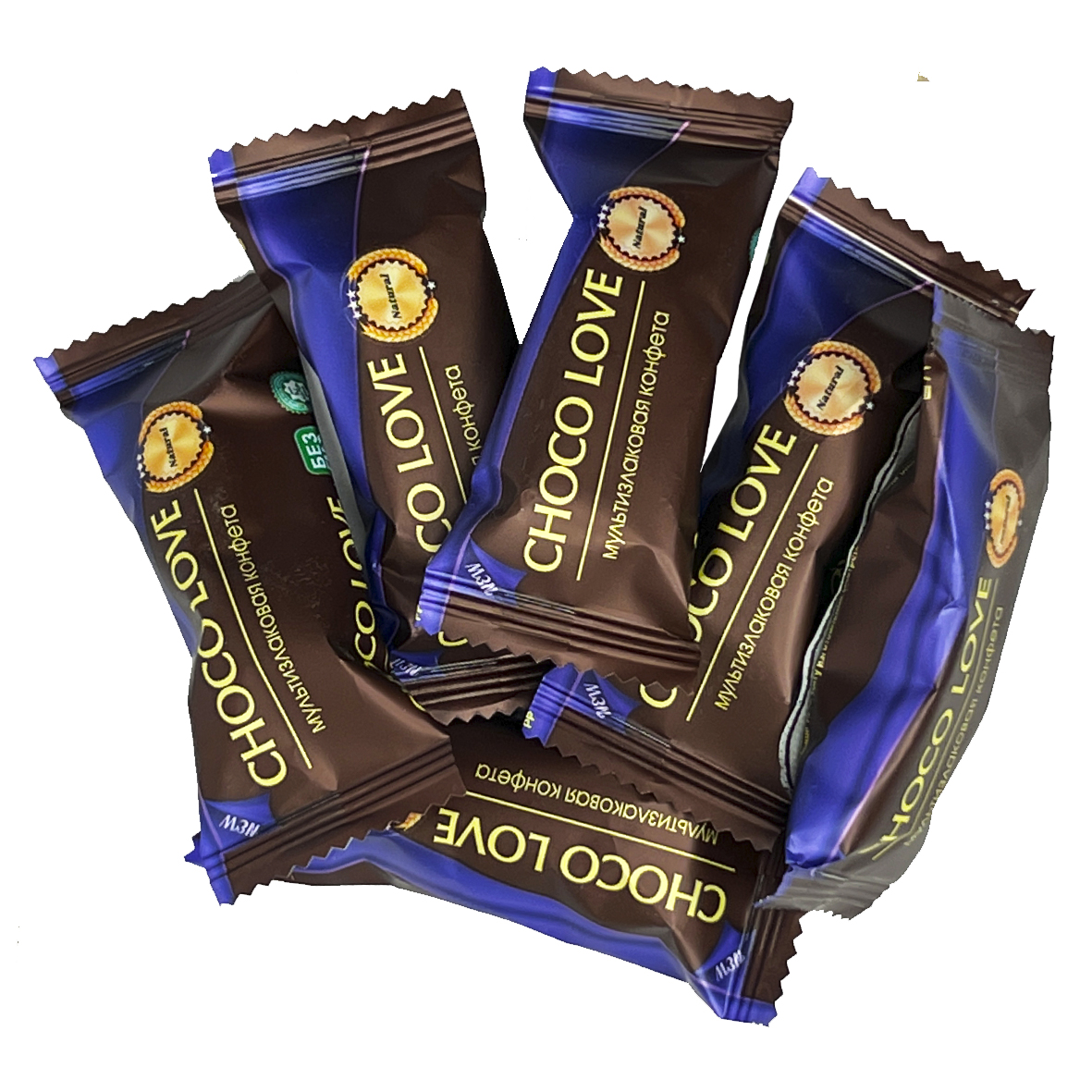 Конфеты ChocoLove мультизлаковые в темной глазури 1кг