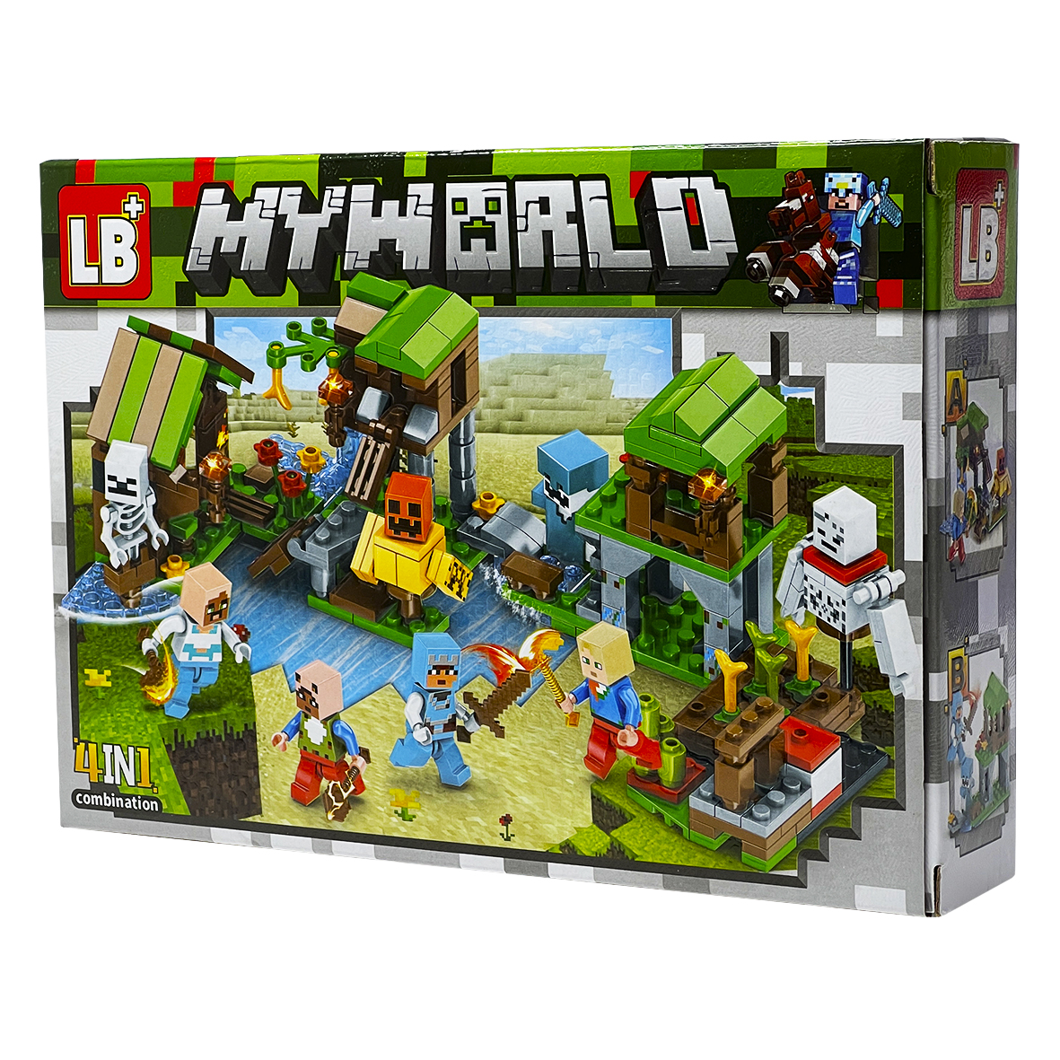 Лего My World Майнкрафт 91 элемент NO.LB1106